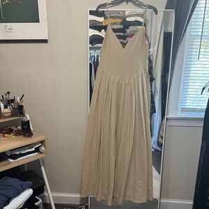 Beige Maxi Dress